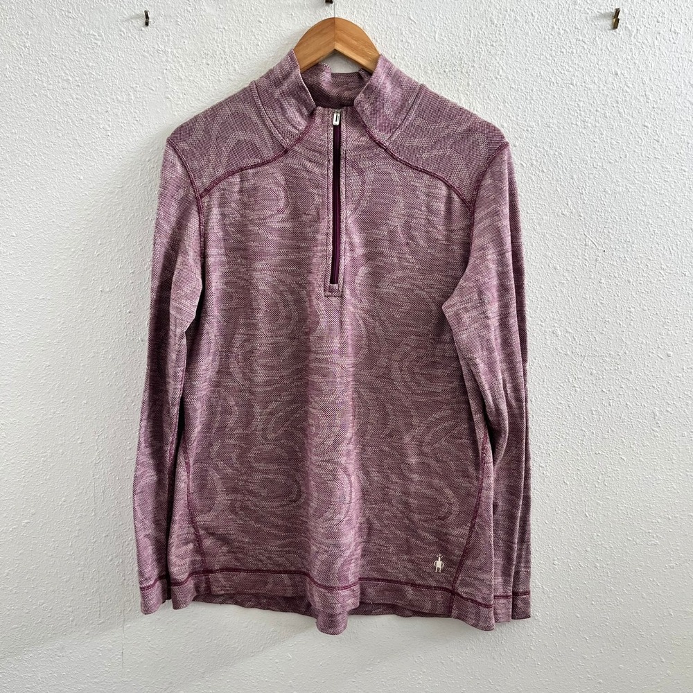 SMARTWOOL Merino 250 Baselayer Pattern 1/4 Zip Sizer 2X